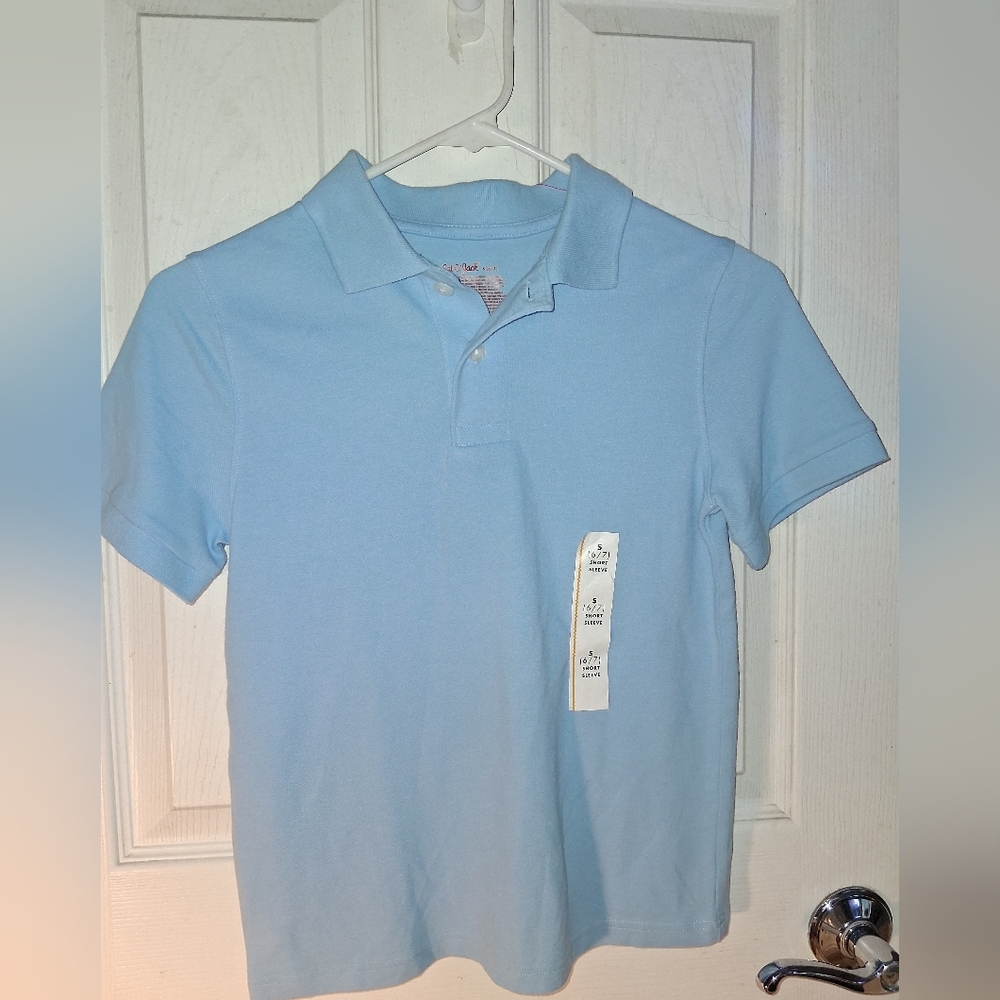 Cat & Jack Sky Blue Knit Top